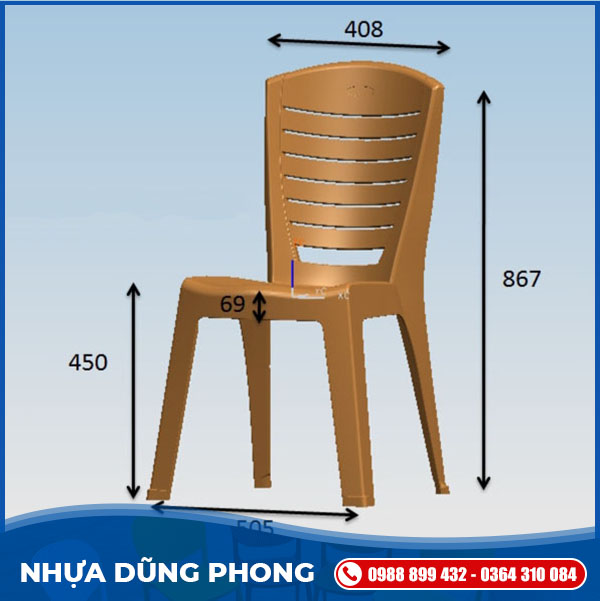 Ghế nhựa đúc	